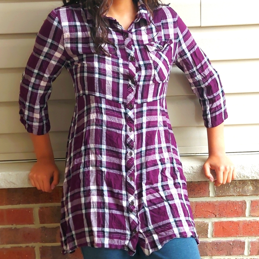 Flannel Dress